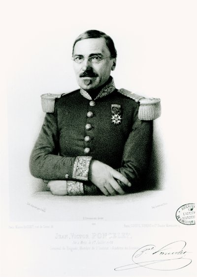 جان فيكتور بونسيليه (1788-1867) بواسطة اميل ديمايسونز